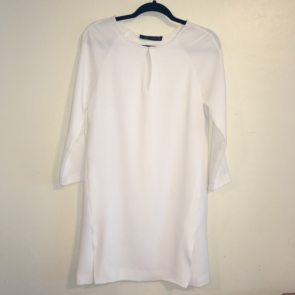 Zara Tunic Mini Dress Zara Woman